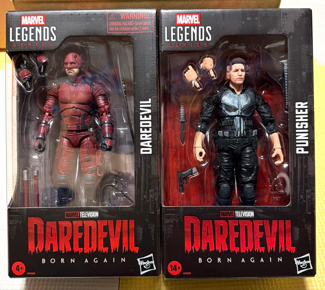 マーベルレジェンド デアデビル パニッシャー 2体セット 未開封新品