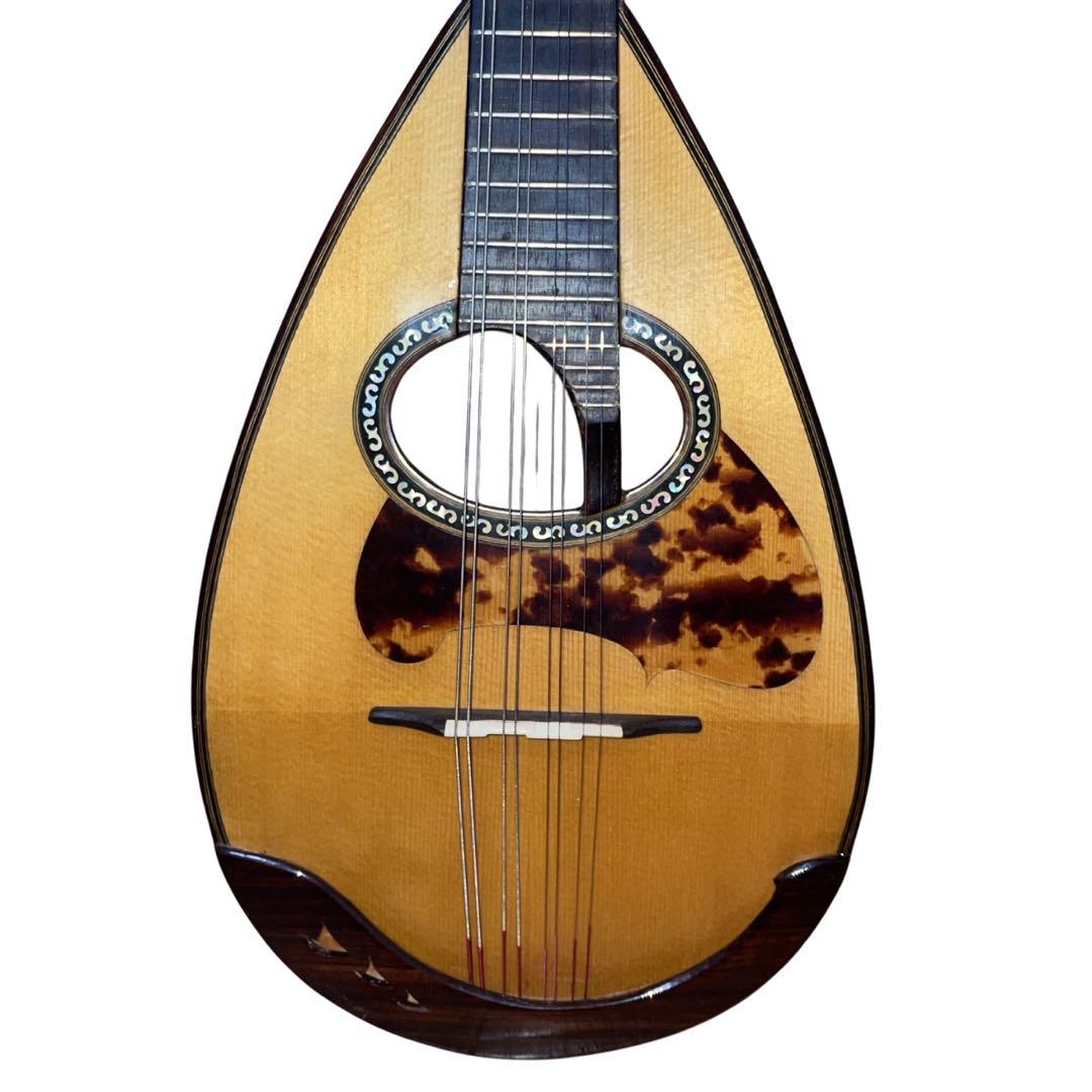 落合忠男 マンドリン 1974年製造 ハードケース付属 弦楽器 簡易確認のみ