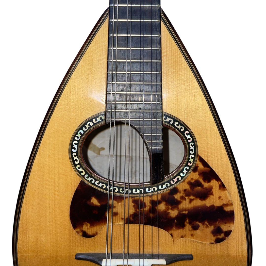 落合忠男 マンドリン 1974年製造 ハードケース付属 弦楽器 簡易確認のみ