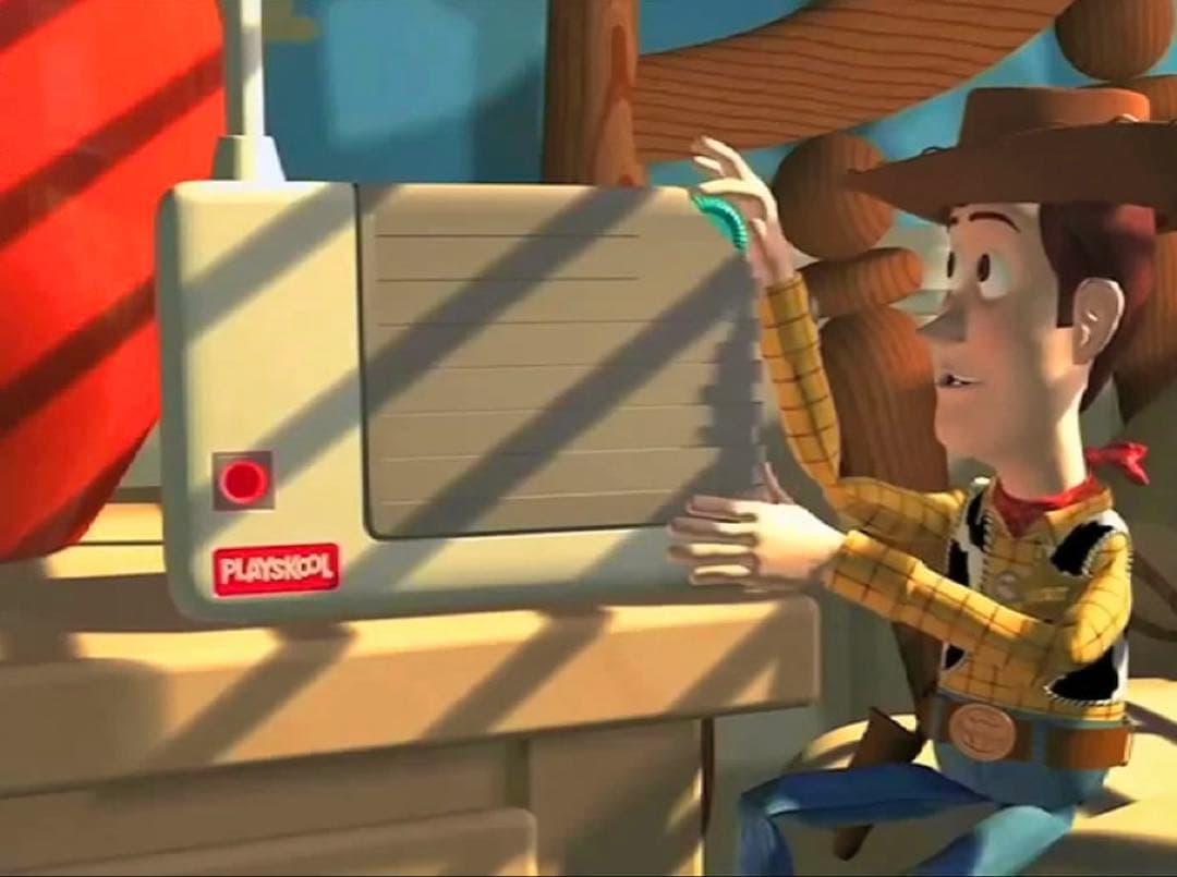 トランシーバー トイストーリー Playskool ベビーモニター 実在