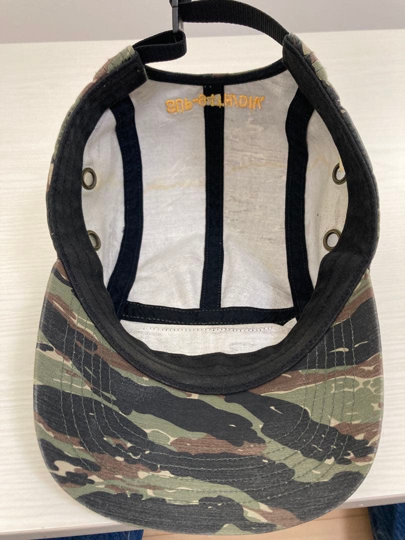 帽子 SupremeMilitaryCampCapOliveTigerCamo24SS