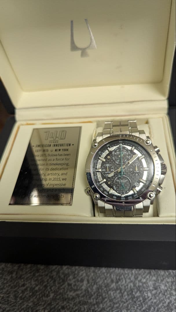 BULOVA 腕時計　気まぐれ値下げ４→3.5 　0時まで。