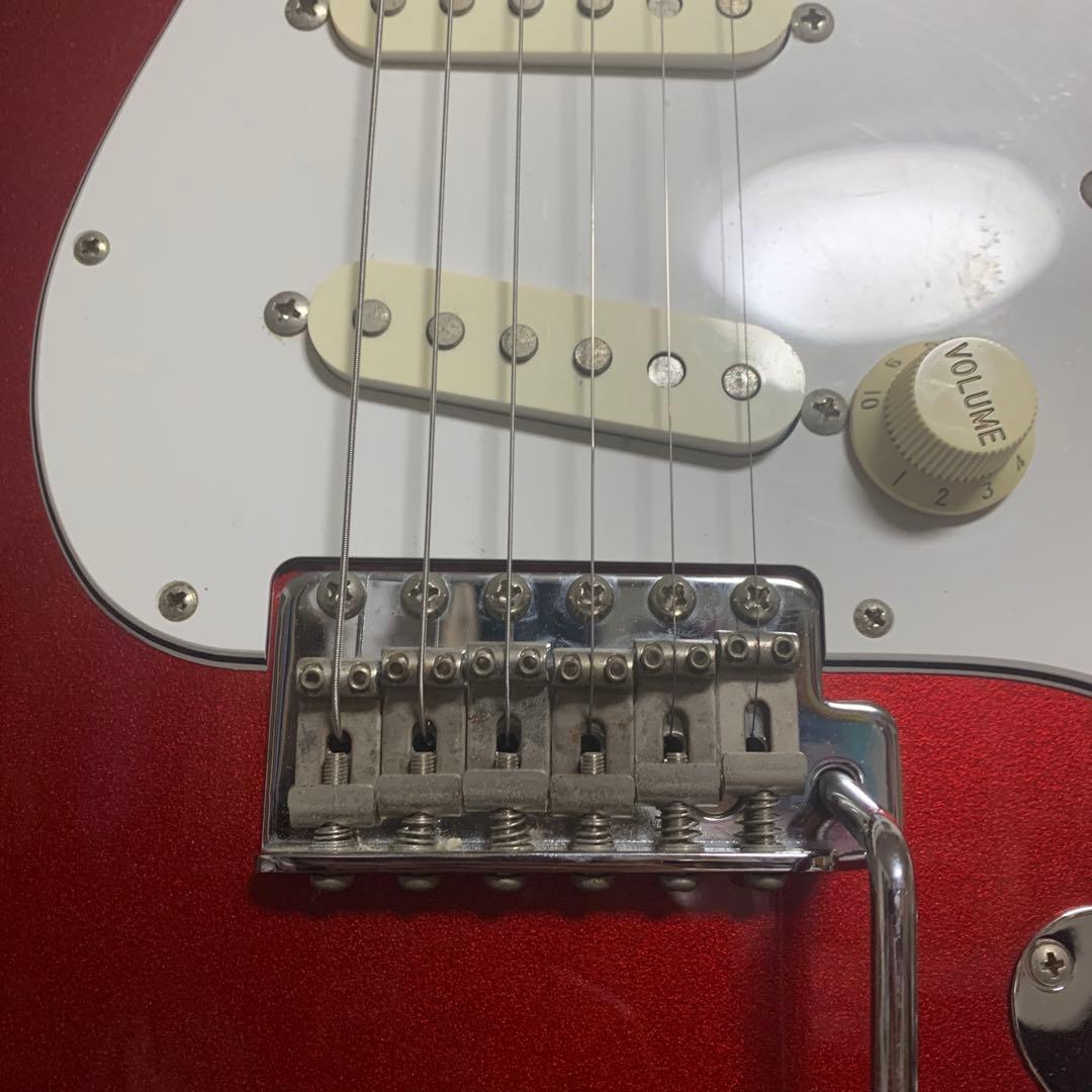 フェンダージャパン ストラトキャスター　sシリアル レッド