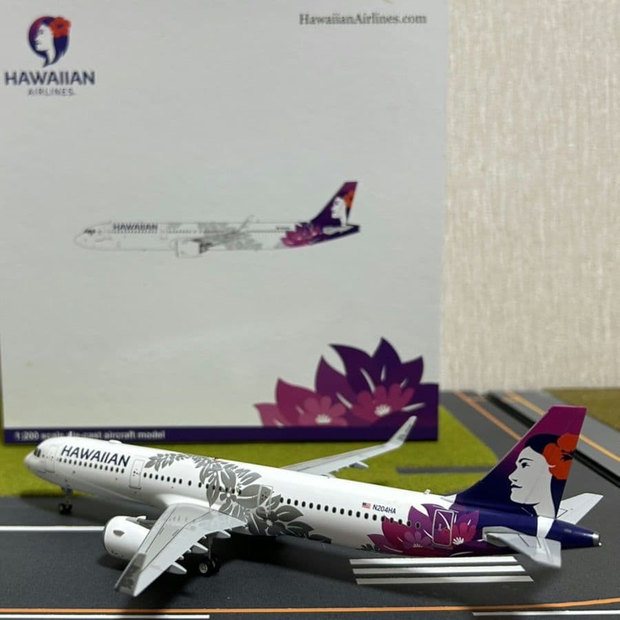 航空機・ヘリコプター Hawaiian Airlines A321neo 1:200