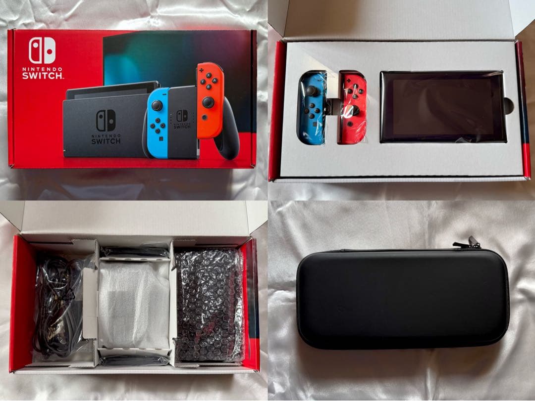 Nintendo Switch ネオンブルー ネオンレッド 外箱 ケース付き