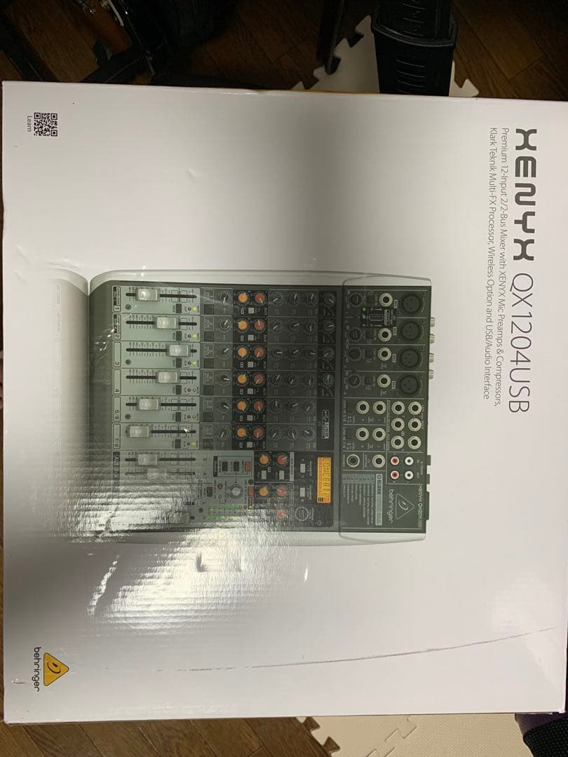 ほぼ新品Behringer XENYX QX1204USB アナログミキサー