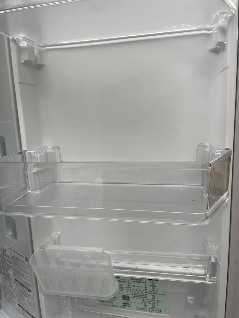 Panasonic 冷蔵庫　NR-F508HPX-N形　2022年製　動確済み