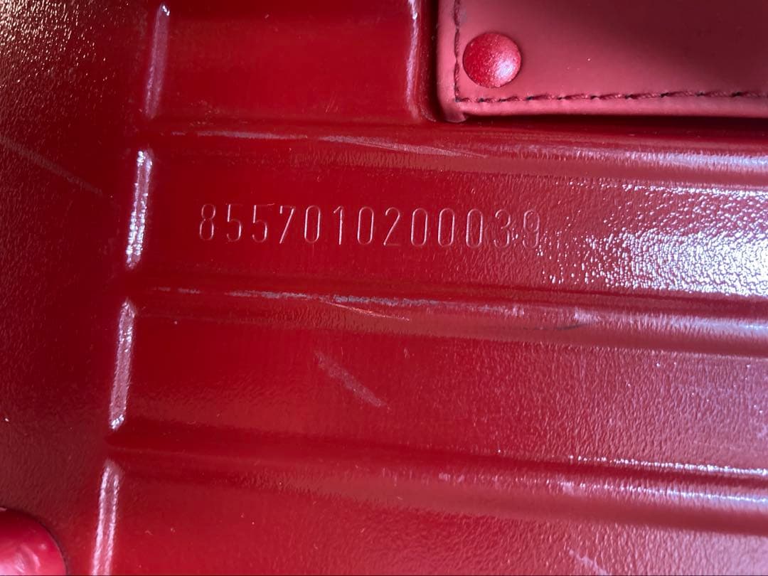 検討RIMOWA レッド ストライプ キャリーケース2輪約70L廃盤軽い男女兼用