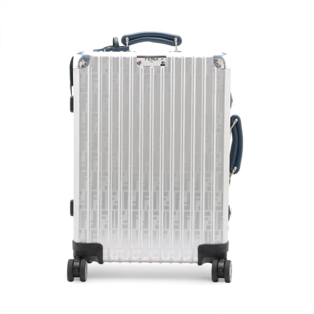 K4995 リモワ フェンディ ズッカ アルミニウム キャリーケース シルバー