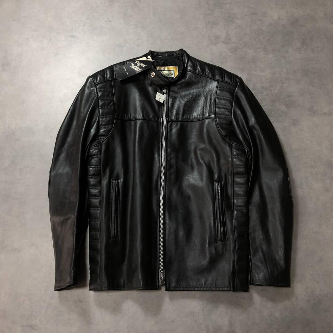 GQ3293◇Brimaco : 70's ヴィンテージ レザーライダース