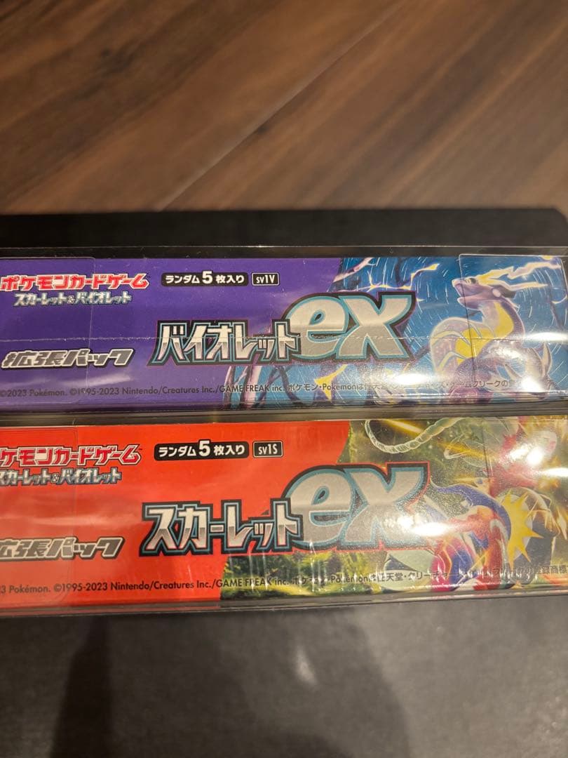 バイオレットex スカーレットex BOXシュリンク付き