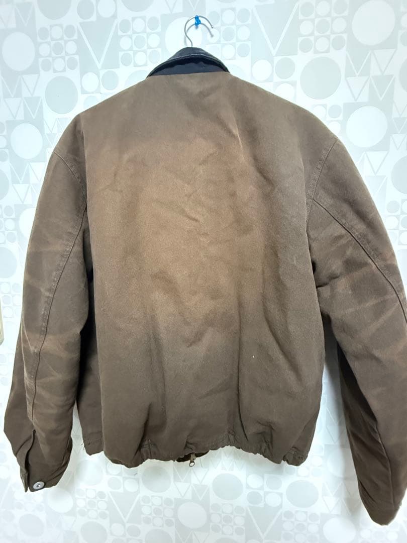 ブラウン ネイビー ジャケット