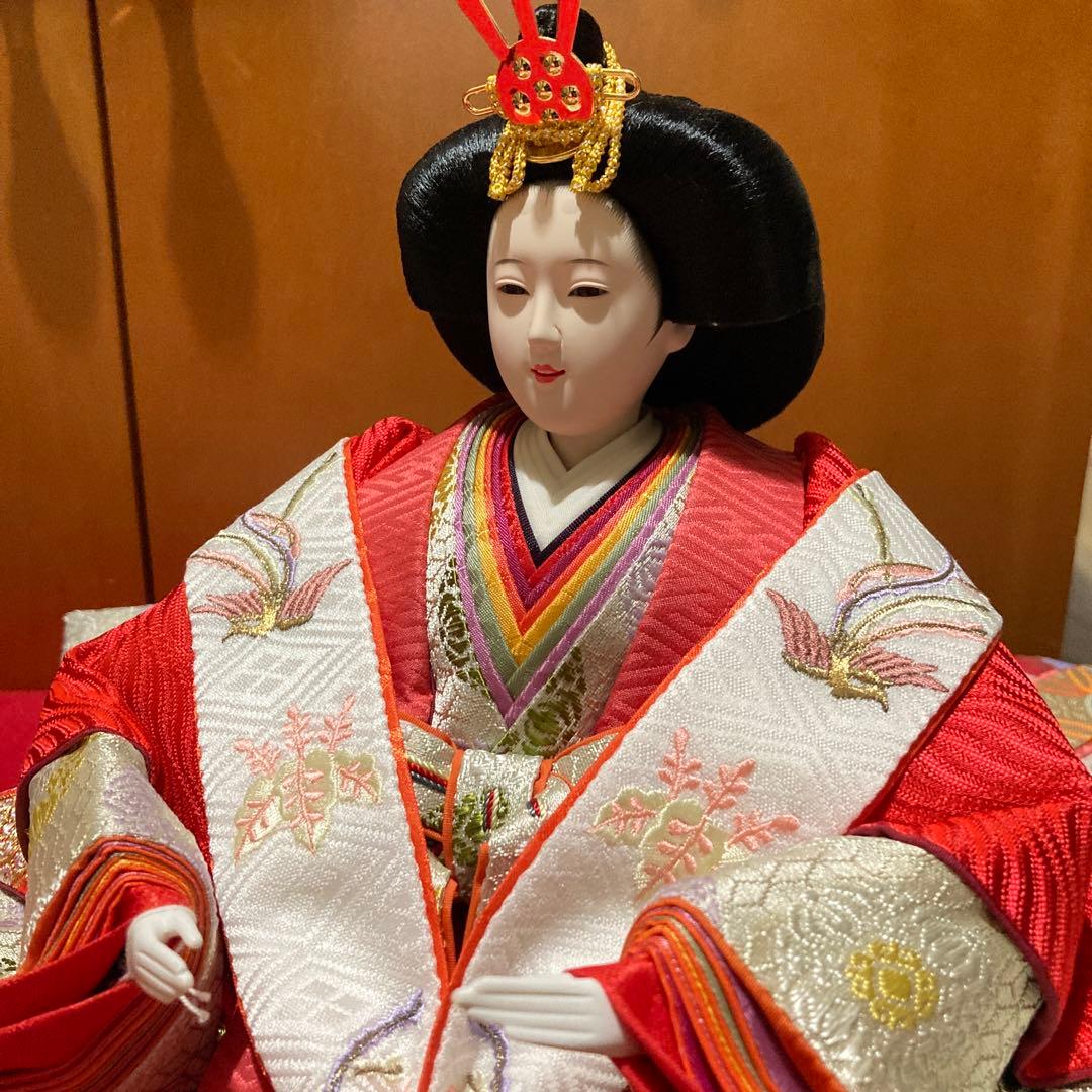 雛人形　親王飾り　七番　草園作　新品　未使用　極上品