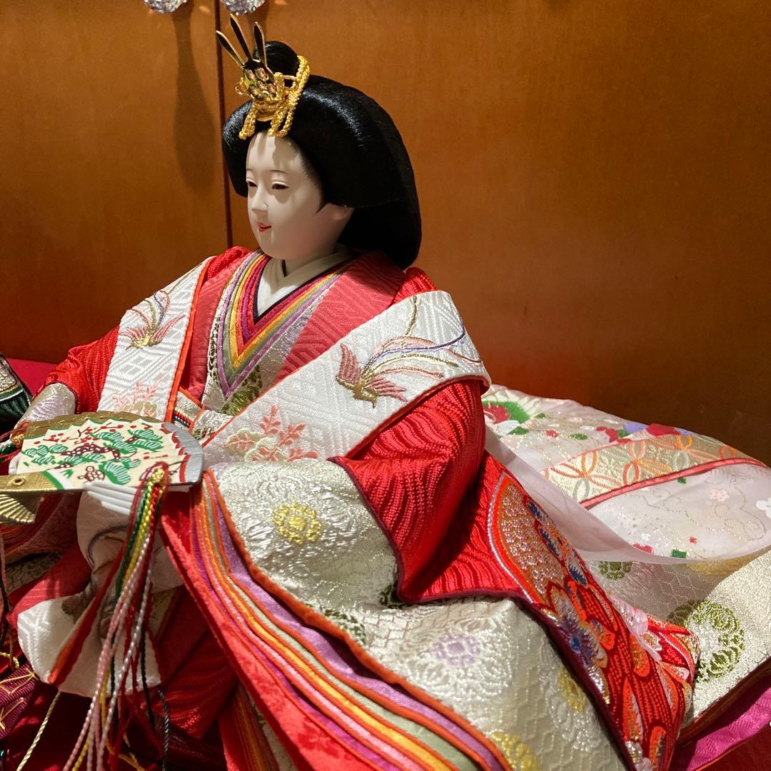 雛人形　親王飾り　七番　草園作　新品　未使用　極上品