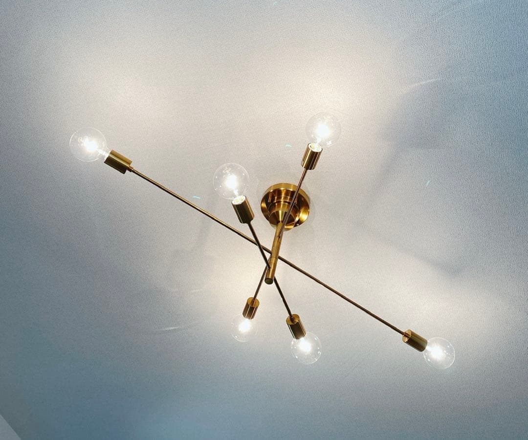 Astre unico別注カラー ゴールド シーリングライト