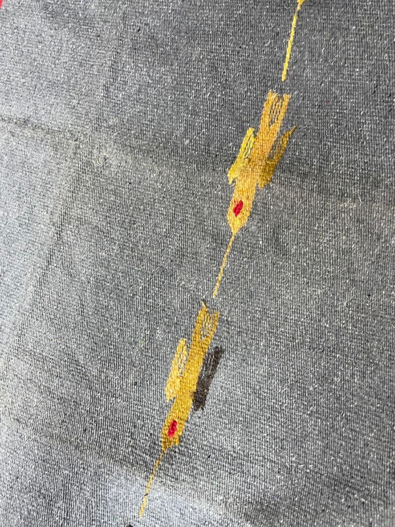 ヴィンテージ メキシカンラグ ネイティブ柄 大型 ブランケット