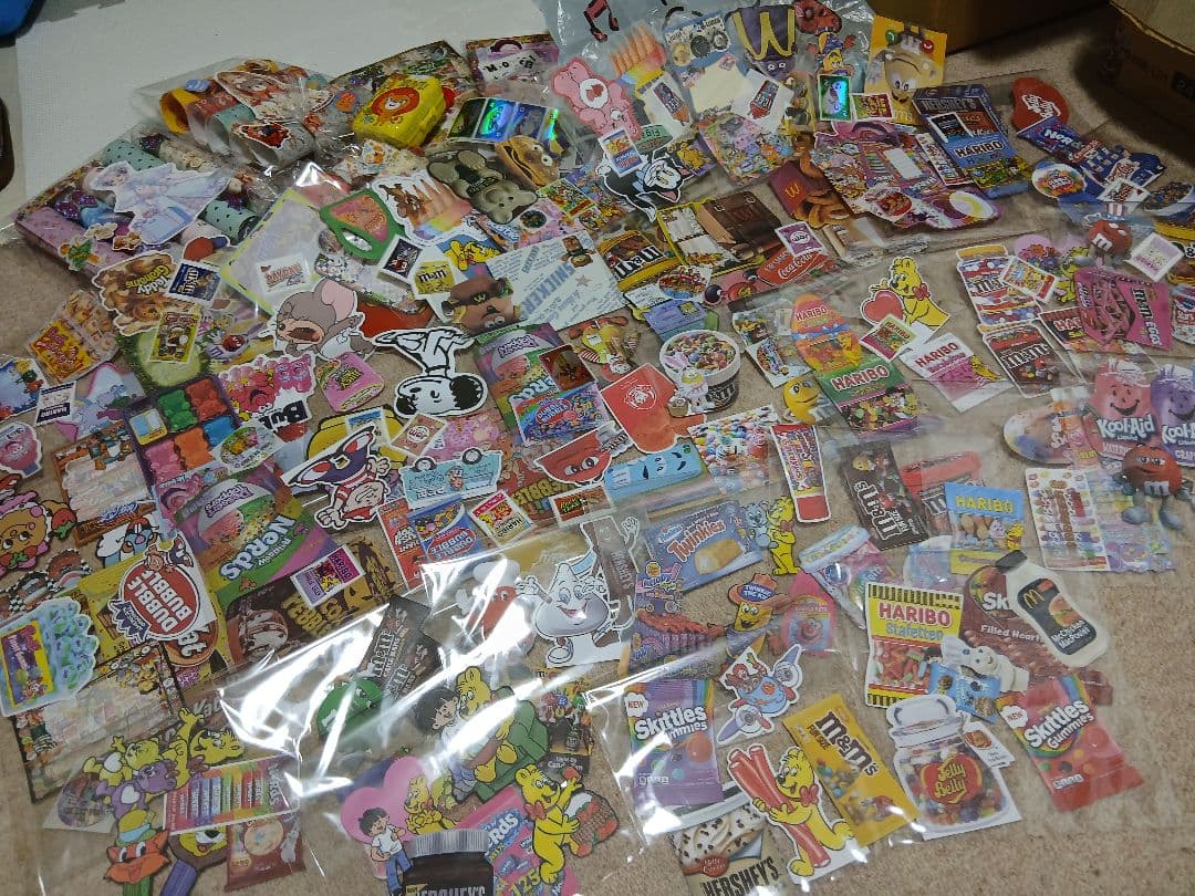 紙モノまとめ売り★紙モノおすそ分け★アメキャラ★バラメモ★シール★マステ★デザペ