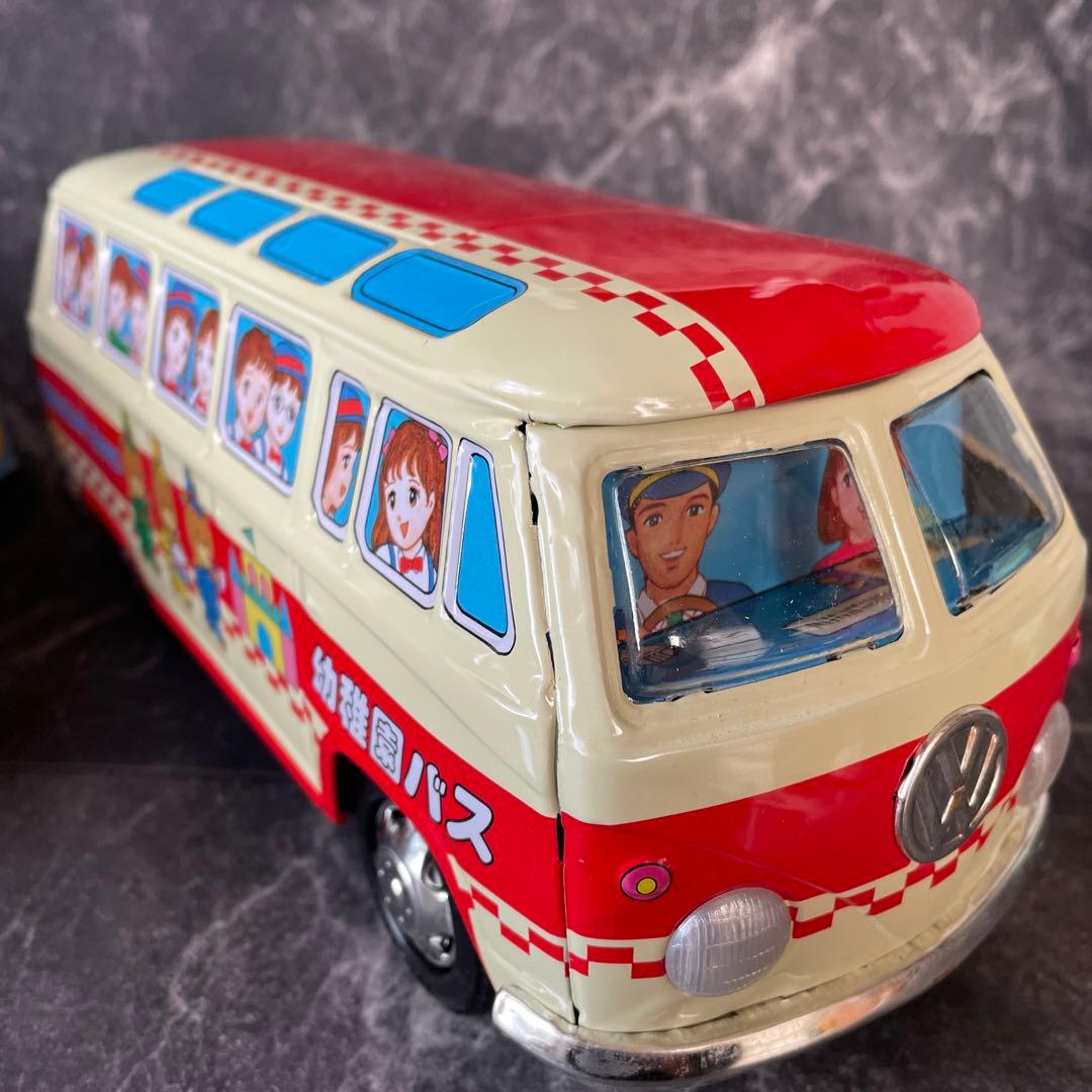 イチコー ブリキ幼稚園バス フォルクスワーゲンバス