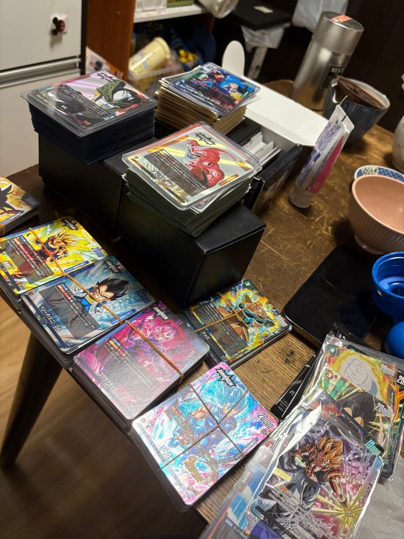 ドラゴンボールフュージョンワールド引退品 悟空 セル 魔人ブウ ベジータ