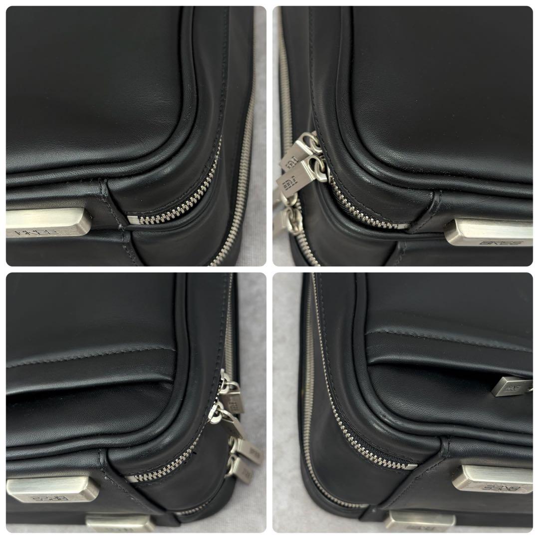 【美品】ブリー 2way ブリーフケース ビジネスバッグ 本革 書類鞄 ブラック