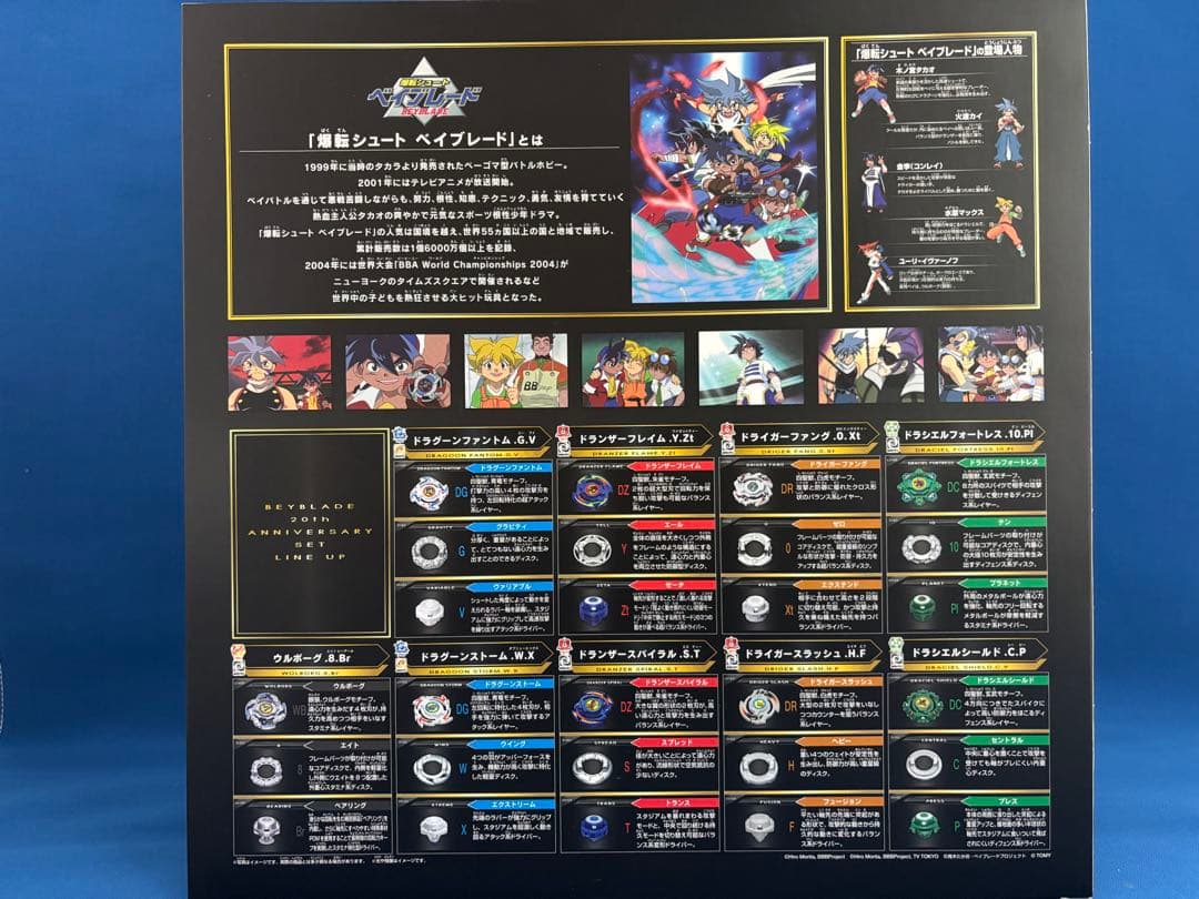ベイブレードバースト 爆転シュートベイブレード 20周年記念セット