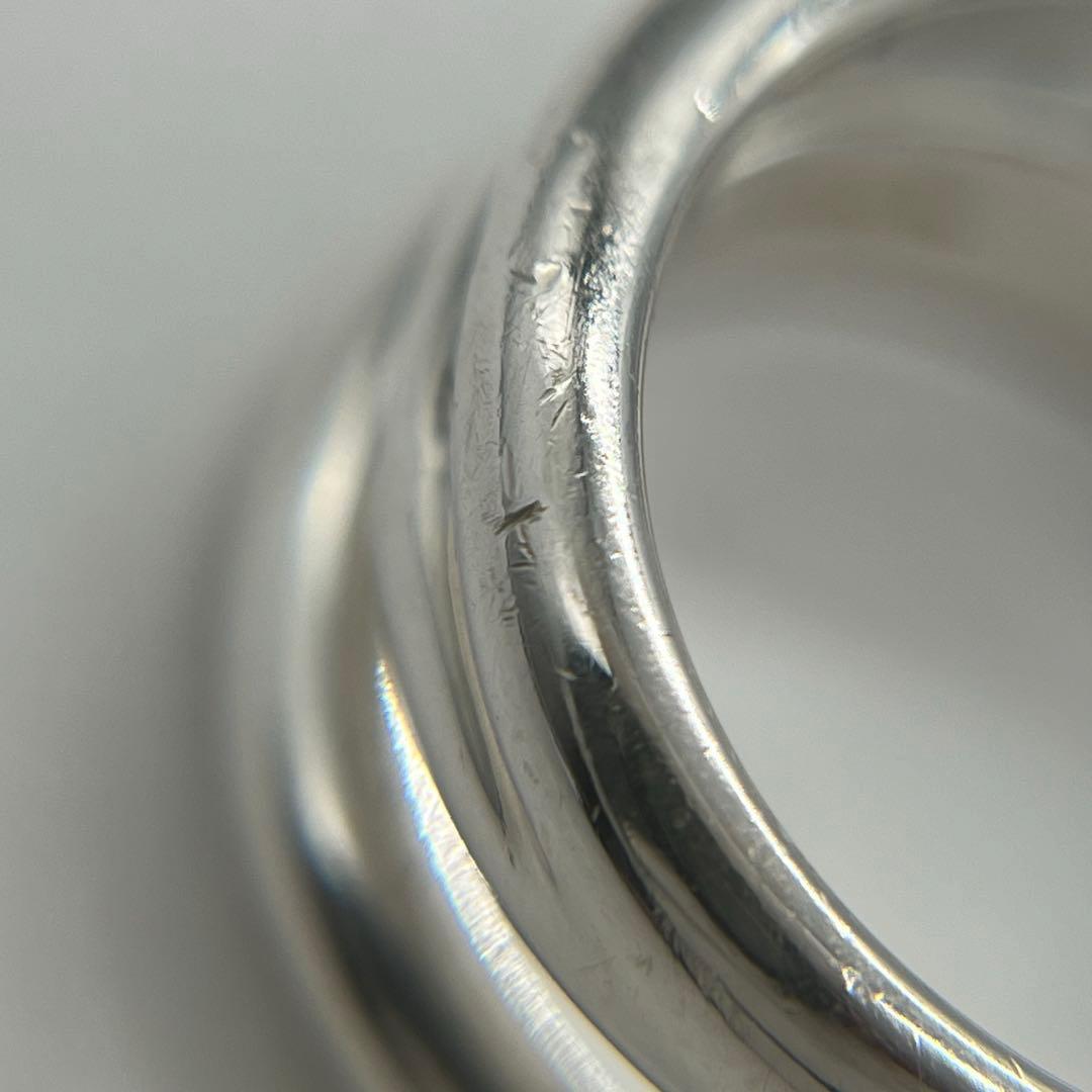 ティファニー TIFFANY ダイアゴナルリング 12号 SV925