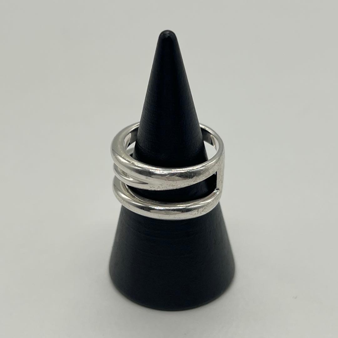 ティファニー TIFFANY ダイアゴナルリング 12号 SV925