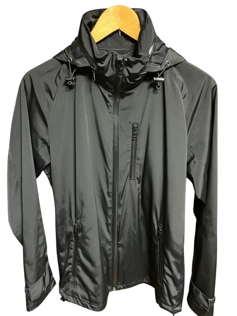 美品 BURBERRY BLACK LABEL フードジャケット M ブラック