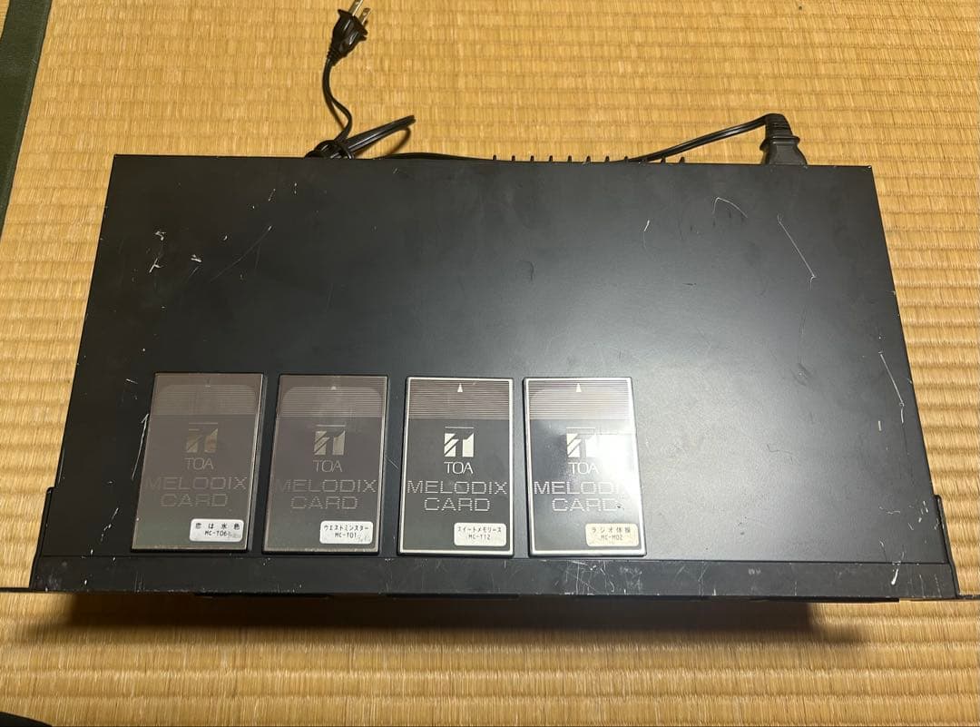 TOA メロディックス　ML-304B カード4枚付