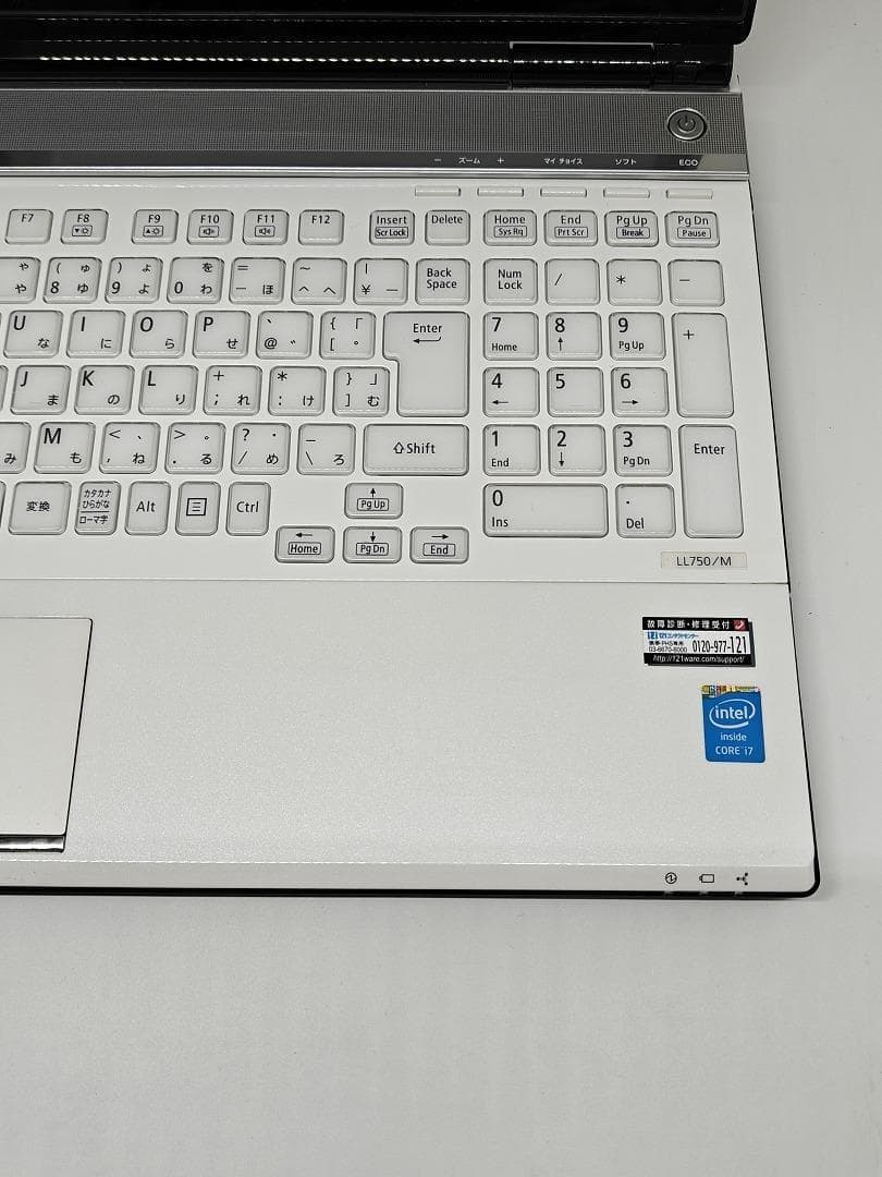 【NEC】高性能 Core i7/新品SSD256GB ノートパソコン C9