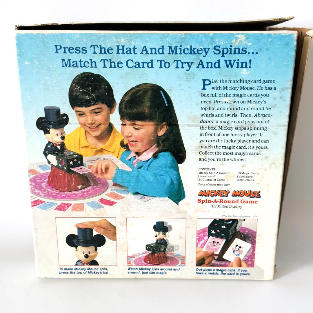 1980年代★ミルトン ブラッドリー/ディズニー/ミッキー/カードゲーム