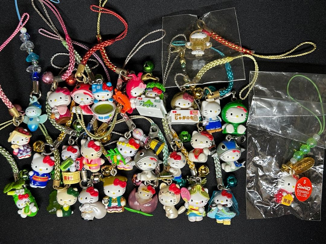 レア　ご当地キティ　まとめ売り　根付け　ストラップ　ファスナーマスコット