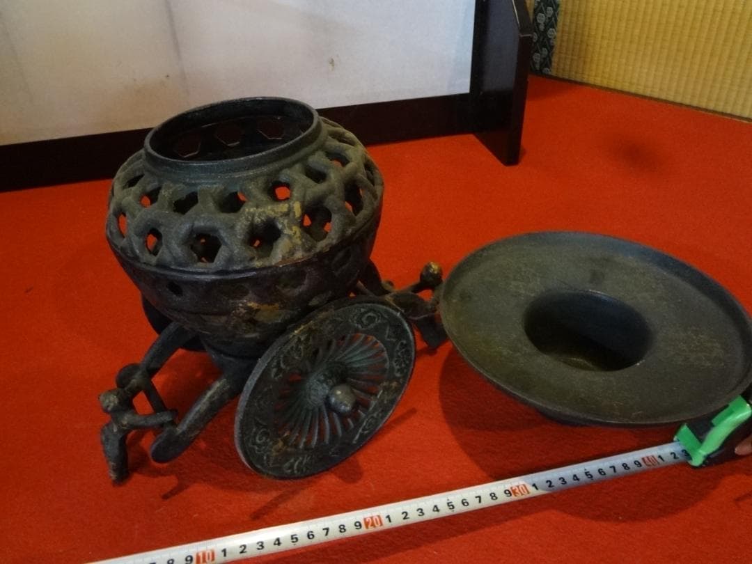 アンティーク・古美術　　　　花器・香炉・オブジェ・鉄器