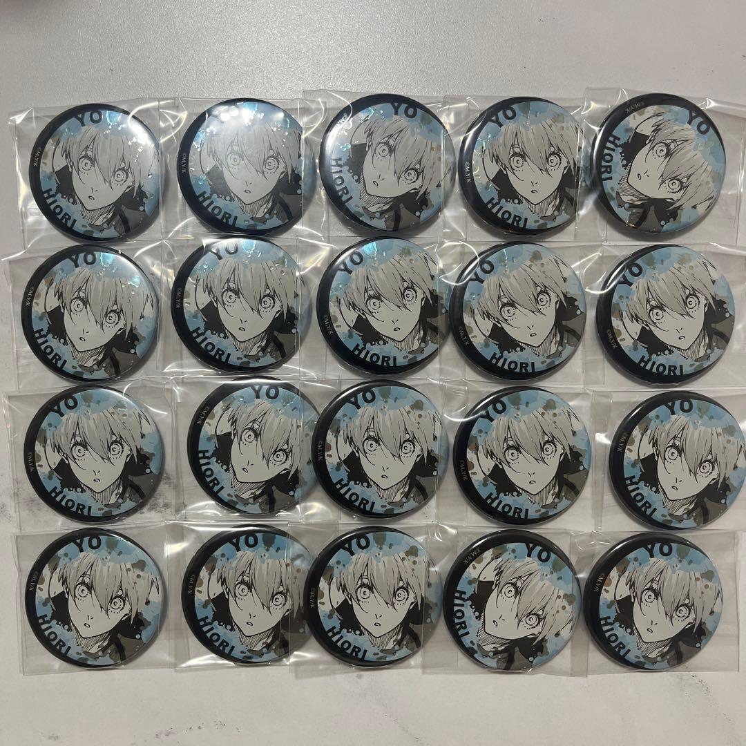 ブルーロック トレーディングジュエリー缶バッジ　氷織羊　20点セット