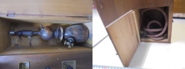 AKa6615　防毒用　オゾーン発生装置　帝国オゾーン工業社　旧日本軍？ジャンク