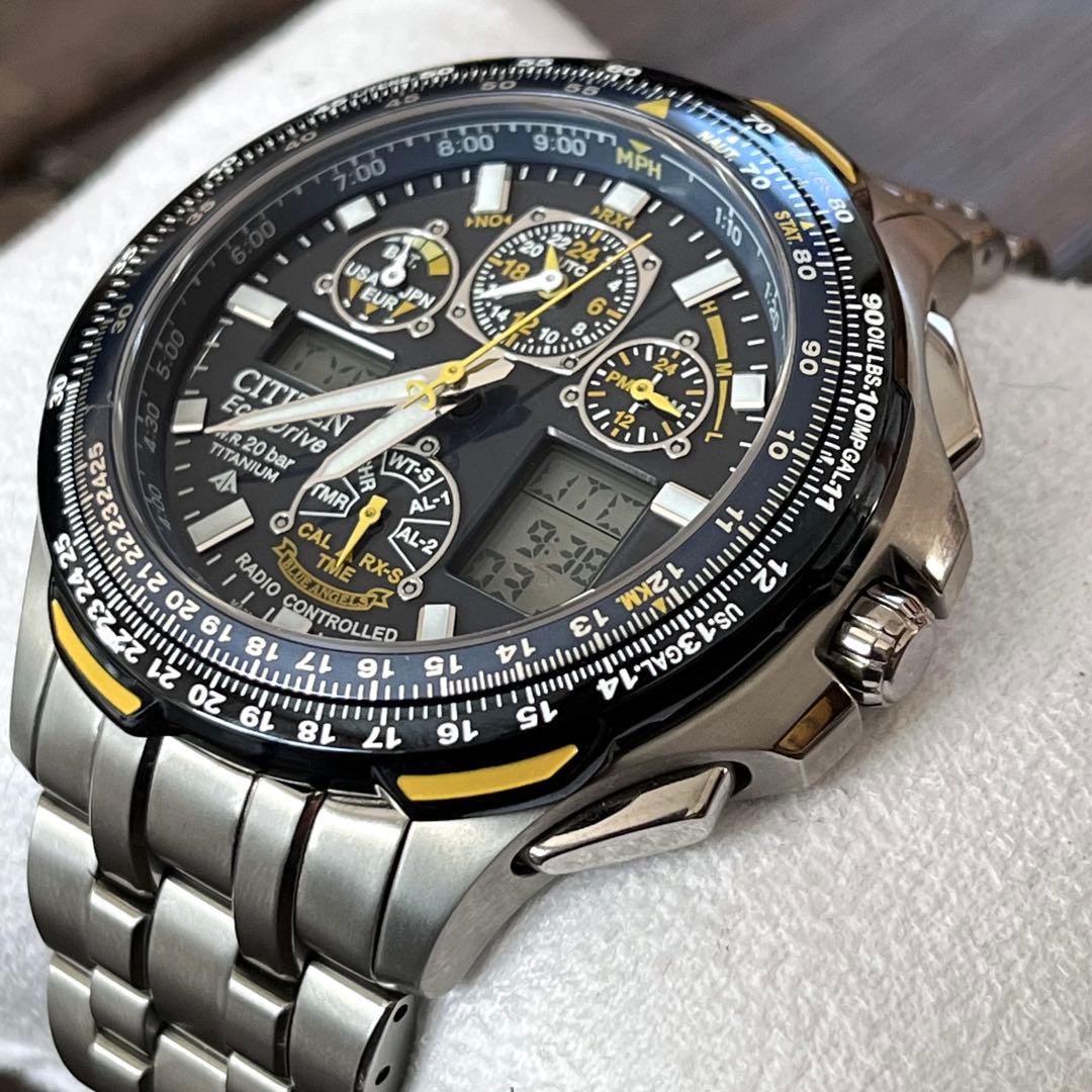 【美品】シチズン プロマスター エコ・ドライブ ブルーエンジェルス