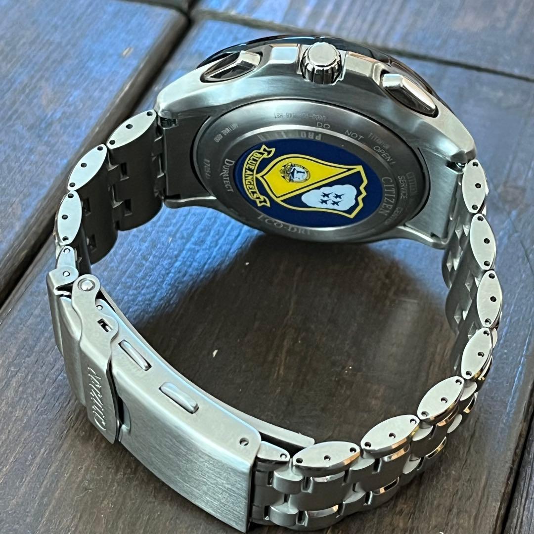 【美品】シチズン プロマスター エコ・ドライブ ブルーエンジェルス