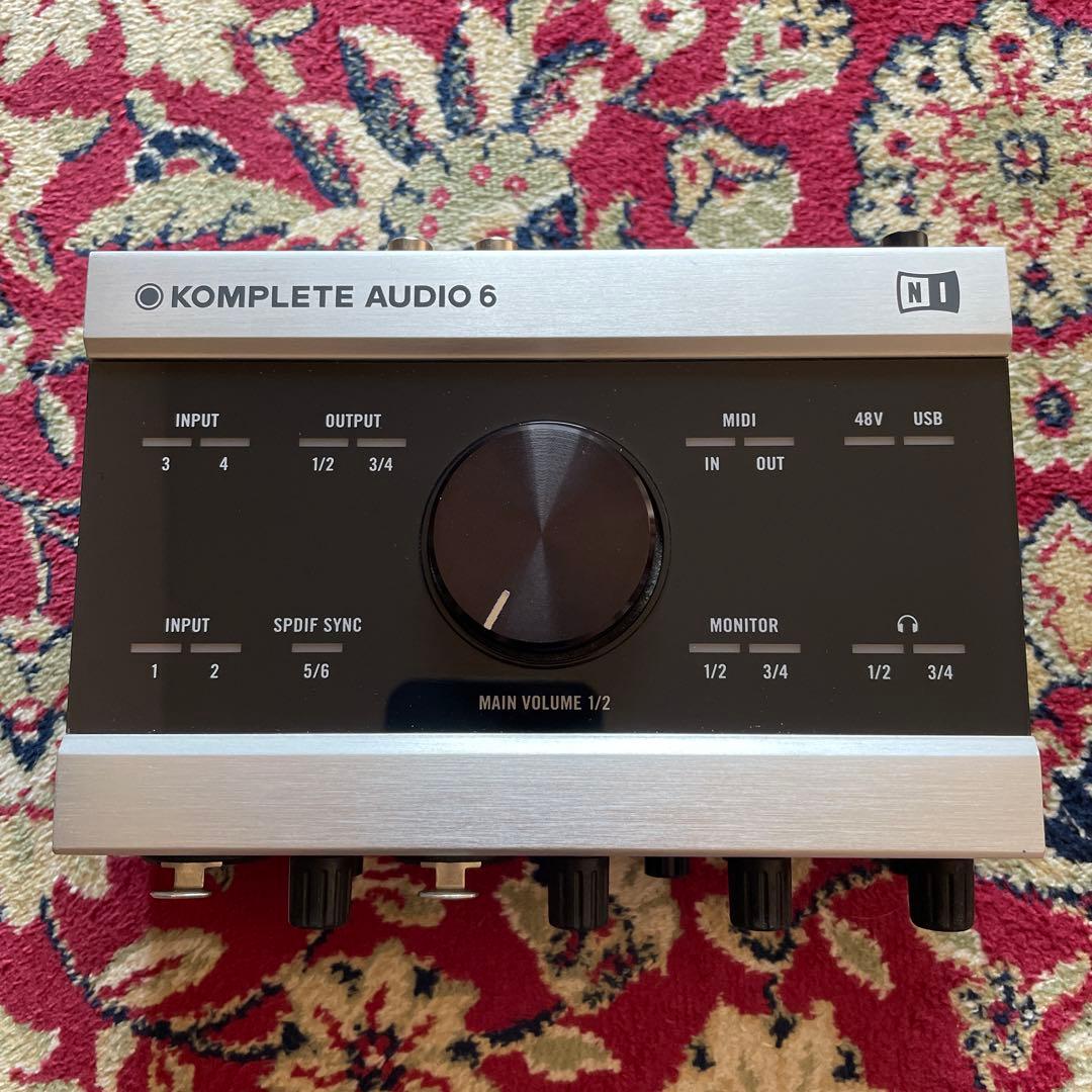 DTM・DAW NATIVE INSTRUMENTS KOMPLETE AUDIO 6