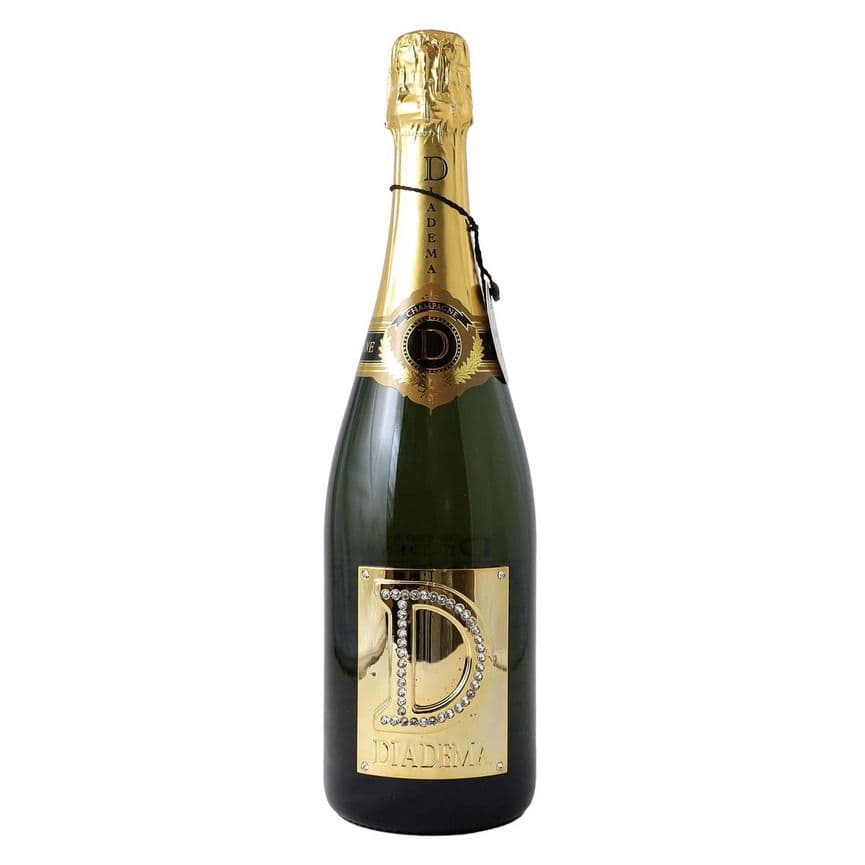 ディアデマドサージュ ゼロ 750ml シャンパン　スワロフスキー