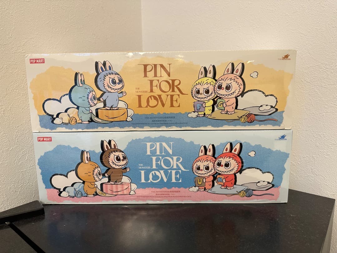 ラブブ PIN FOR LOVE アソートボックス イニシャル