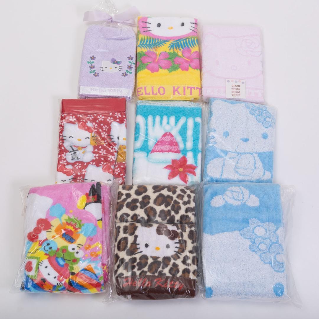 希少　レトロ　ハローキティ タオルセット　30枚