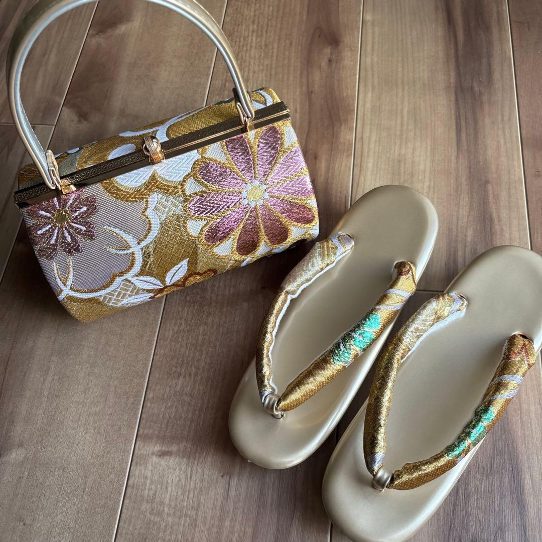 和装用バッグ・草履セット　成人式