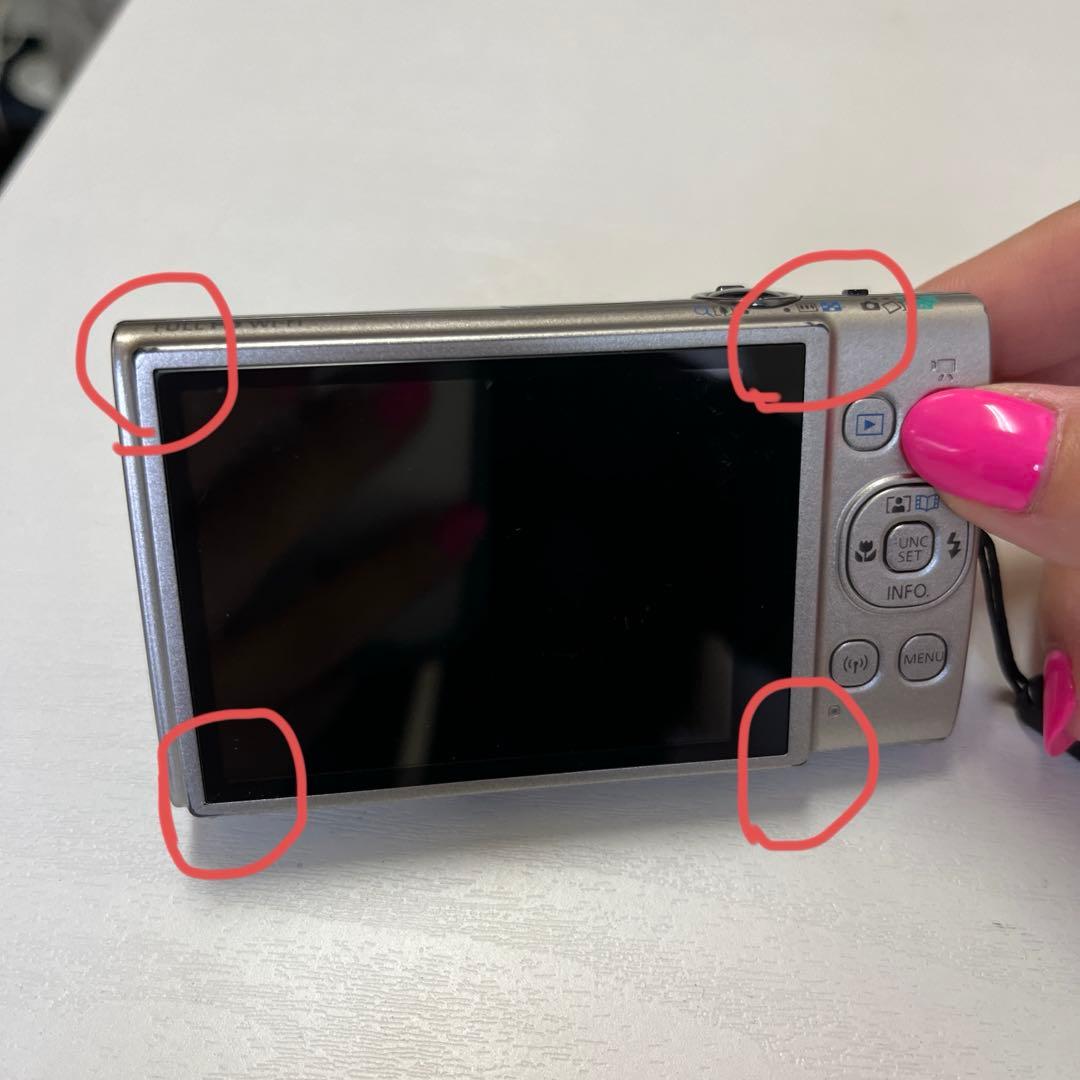 Canon IXY 650 シルバー コンパクトデジタルカメラ キャノン