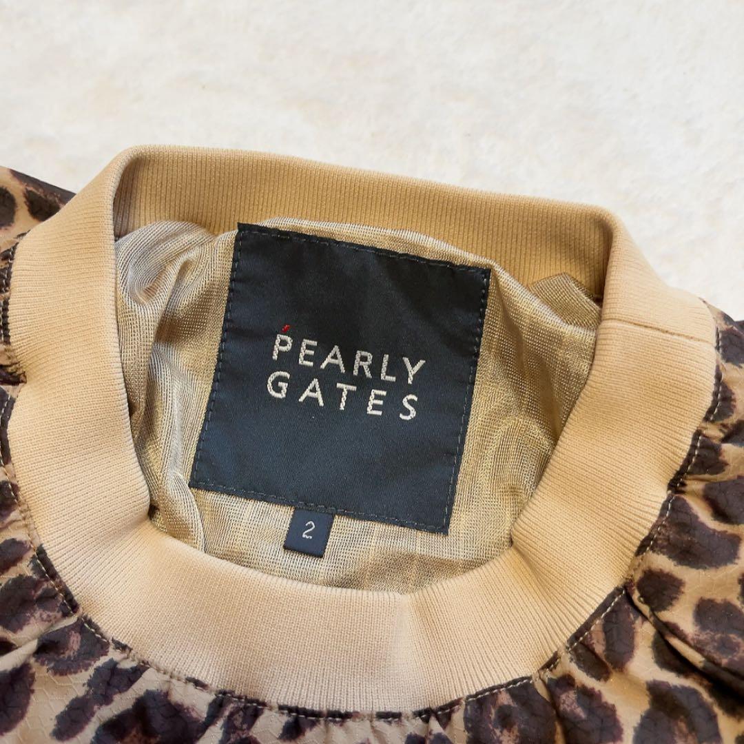 極美品　近年　パーリーゲイツ　蓄熱裏地　スニード　ヒョウ　レオパード　L 2