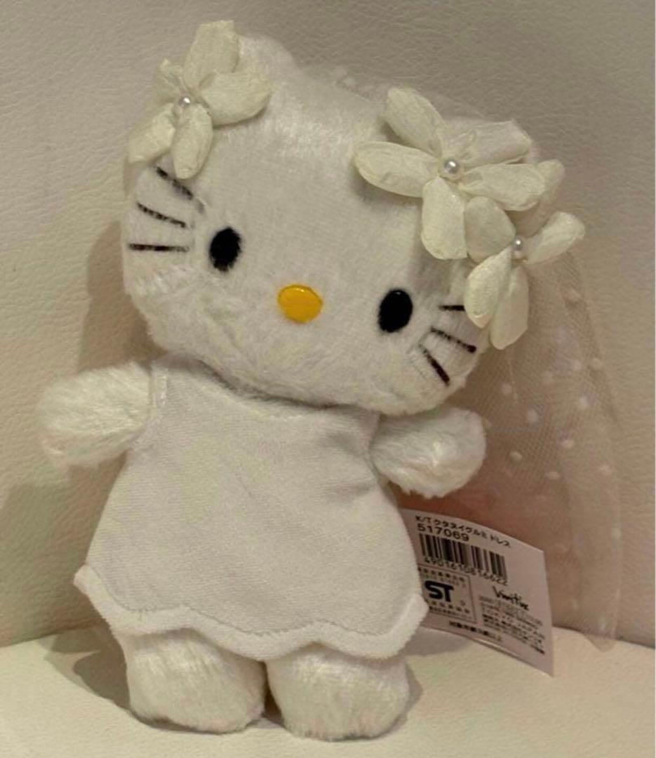 ハローキティ ぬいぐるみ vivitix ウェディング ドール1999 新品タグ