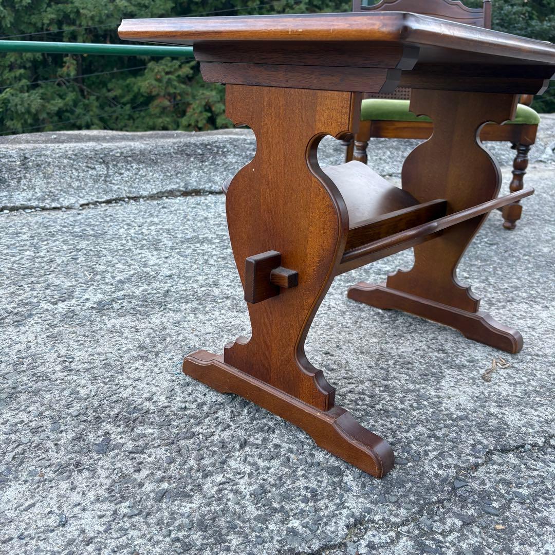 寺222 オールド カリモク コロニアルシリーズ サイドテーブル