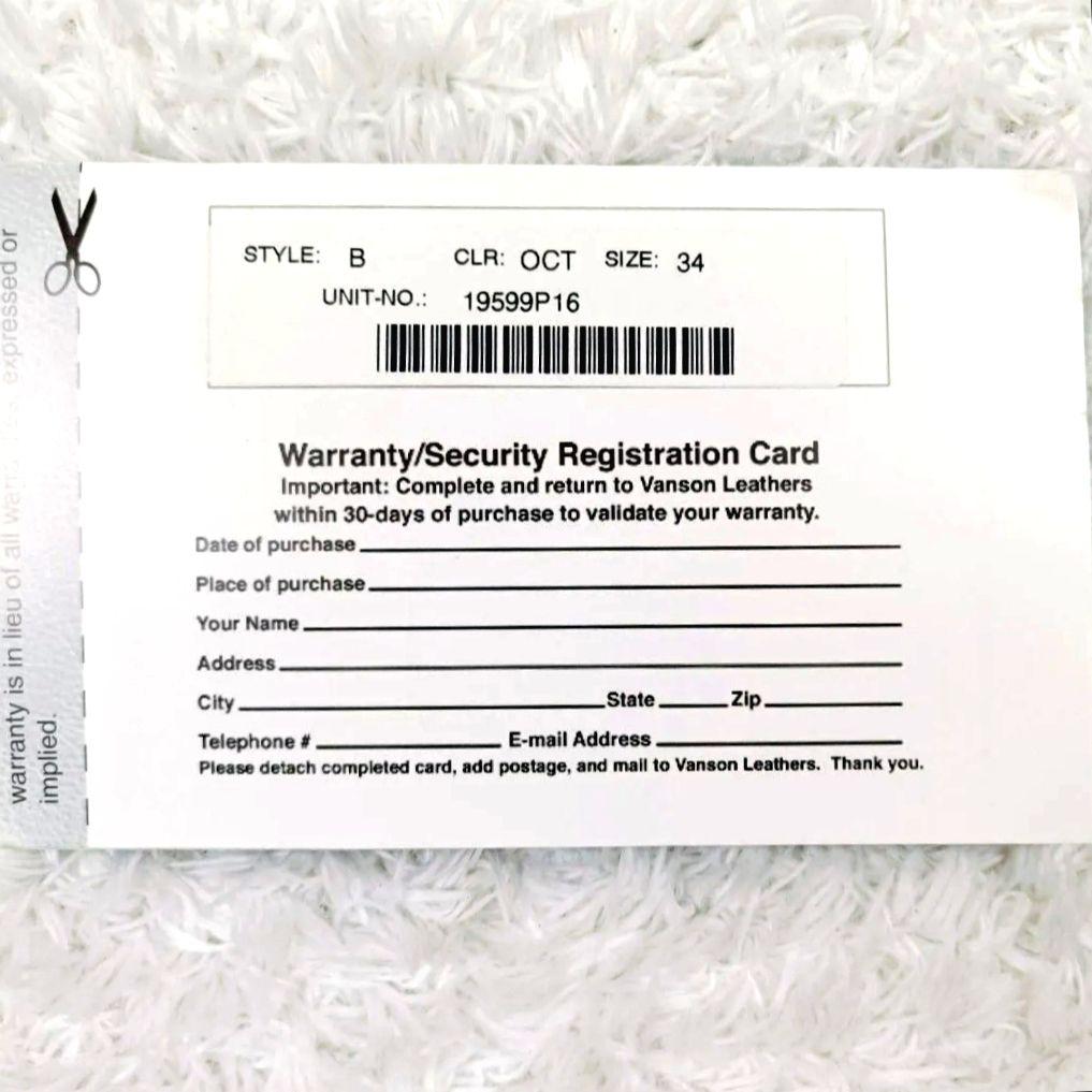 VANSON Bオクタゴン シングルライダース 34 ライナー 19599P16