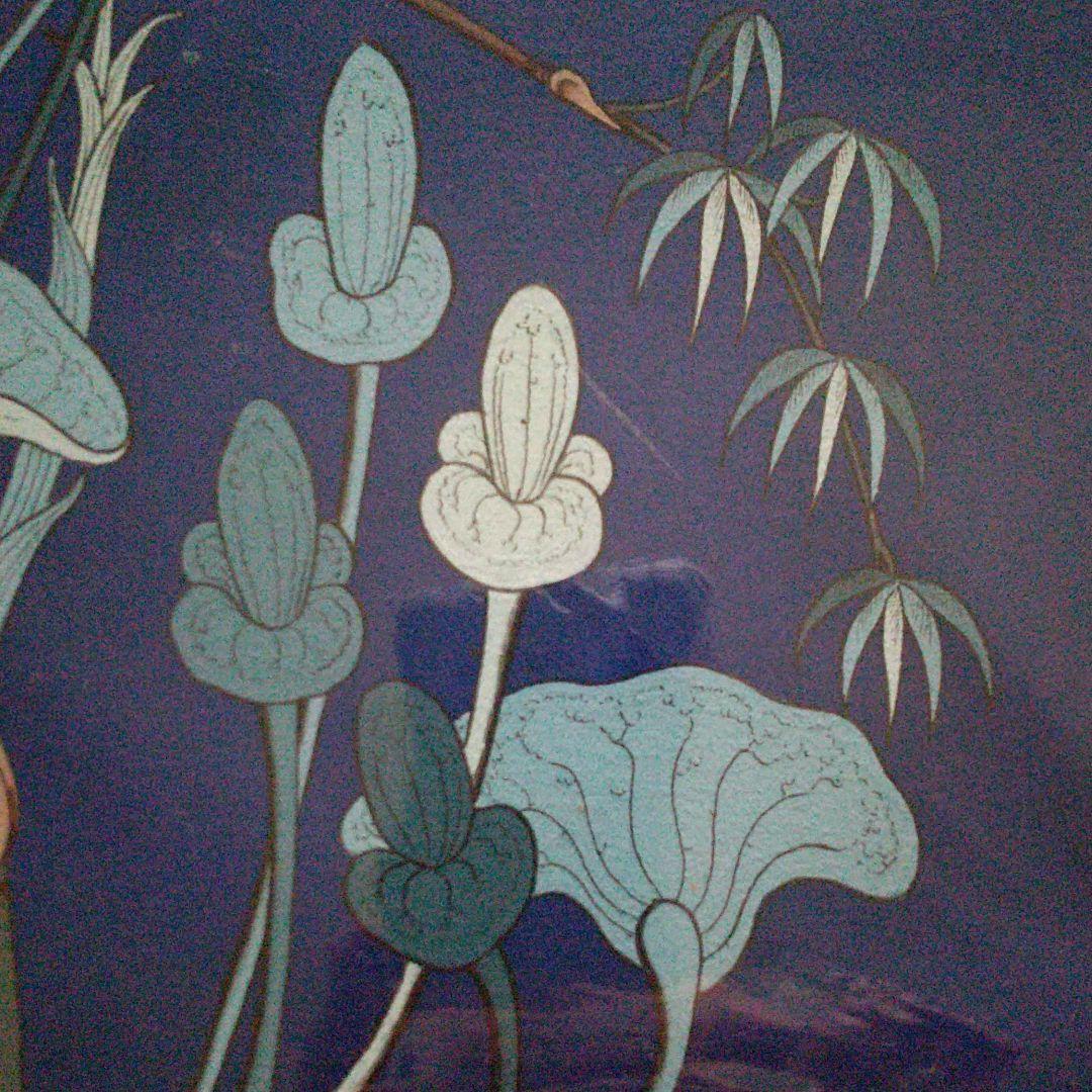 お値下げ！【ボタニカルアート】バリの人気画家【ワヤン・ガマ氏】バリ絵画