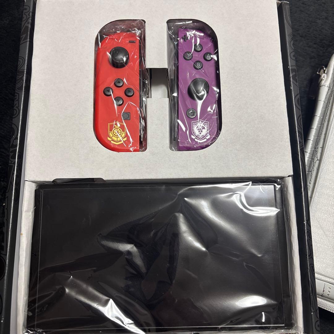 【限定品】Nintendo Switch有機ELモデルスカーレット・バイオレット