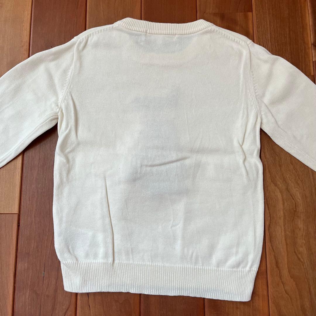 メゾピアノ うさぎ トレーナー キュロット ニット 110 120 5点